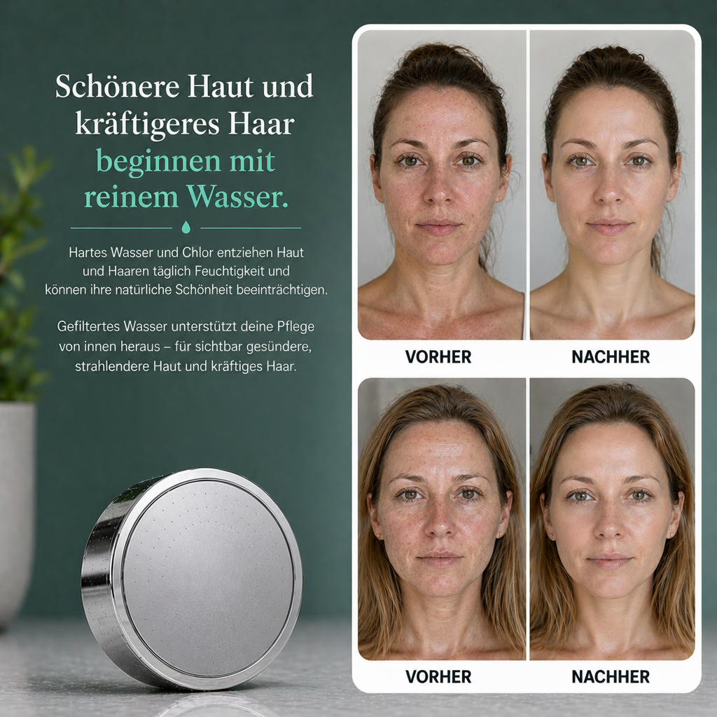 Klariva® Gefilterter Duschkopf